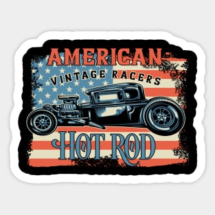 American Hot Rod Sticker